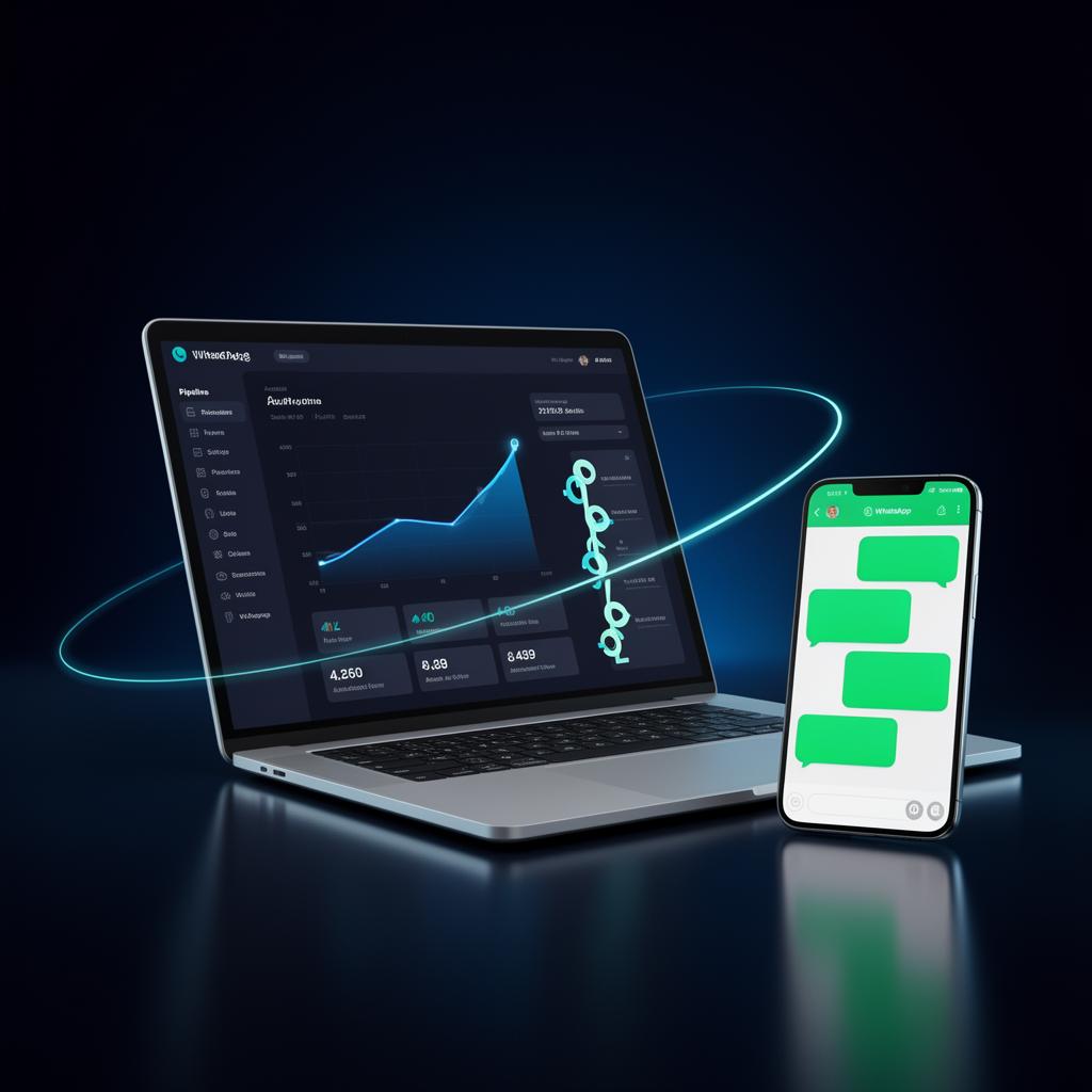 Sistema digital UrbinaTech: landing, WhatsApp y dashboard de ventas